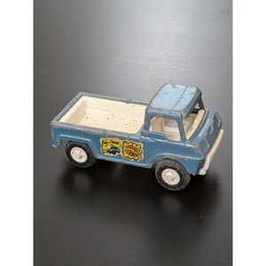 1969 Tootsietoy Blue 4" Wheelie Wagon Pick-up Truck